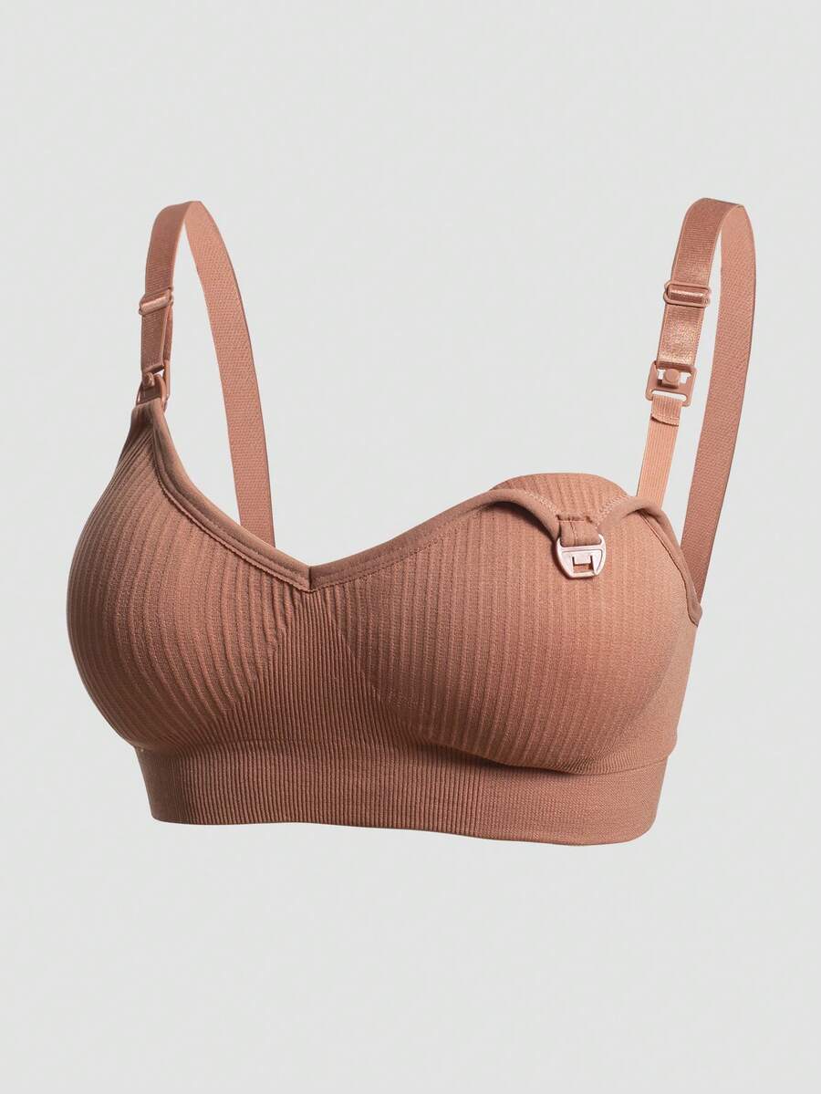 Maternity Nursing Bra 7 Pack - Front Closure Comfortable Wire Free Breastfeeding Underwear