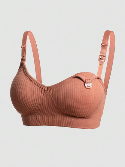 Maternity Nursing Bra 7 Pack - Front Closure Comfortable Wire Free Breastfeeding Underwear
