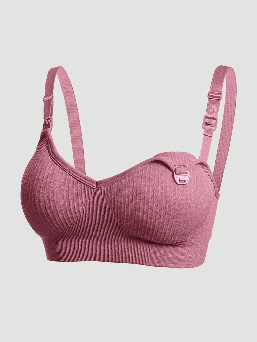 Maternity Nursing Bra 7 Pack - Front Closure Comfortable Wire Free Breastfeeding Underwear