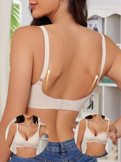 Maternity Nursing Bra 2 Pack - Seamless Solid Color Wireless Breastfeeding, Pregnancy Postpartum