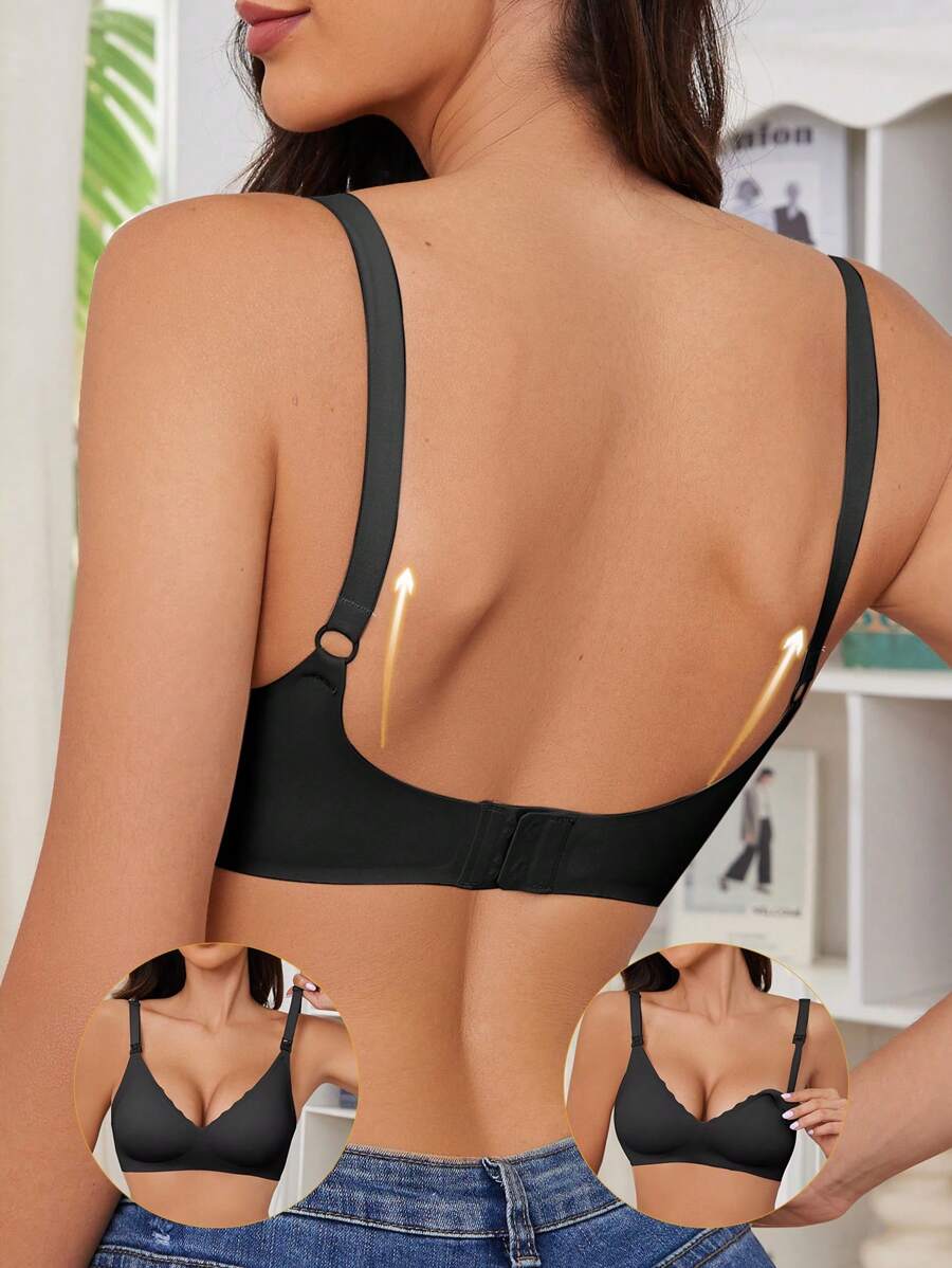 Maternity Nursing Bra 2 Pack - Seamless Solid Color Wireless Breastfeeding, Pregnancy Postpartum