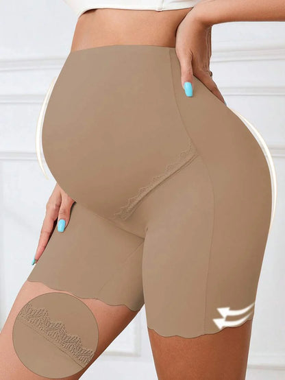 Maternity Briefs - Adhesive Solid Color Soft Stretch Seamless Pregnancy Underwear, Daily Wear