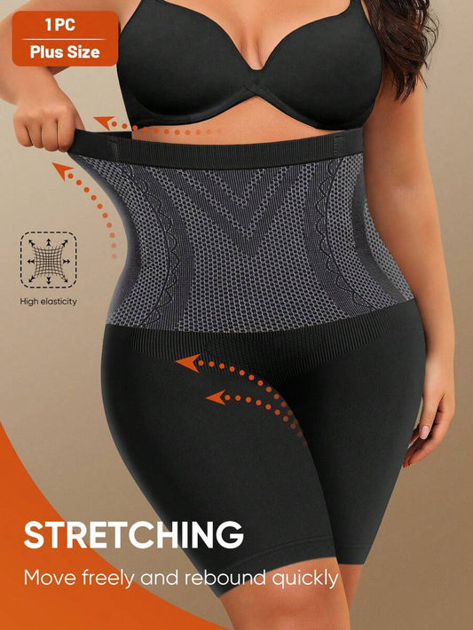 Women's Plus Size High Waist Tummy Control Shapewear - Slimming & Sculpting Body Shaper