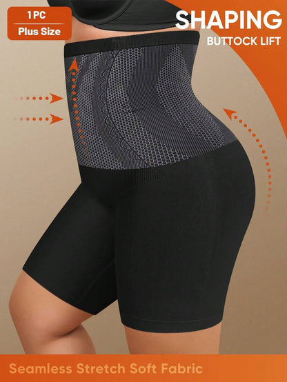 Women's Plus Size High Waist Tummy Control Shapewear - Slimming & Sculpting Body Shaper