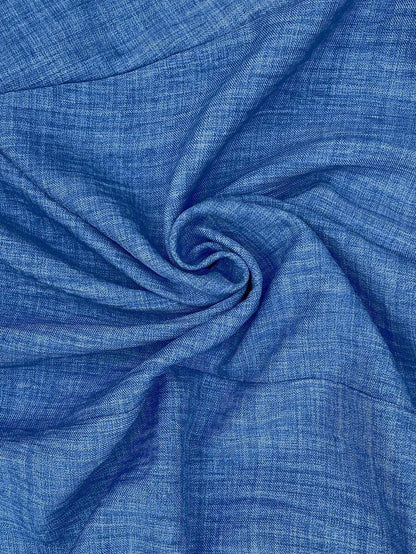 Women's Blue Maternity Deep V Neck A-Line Dress with Shirred High Waist and Ruffle Hem Cap Sleeve Long Casual Summer Gown