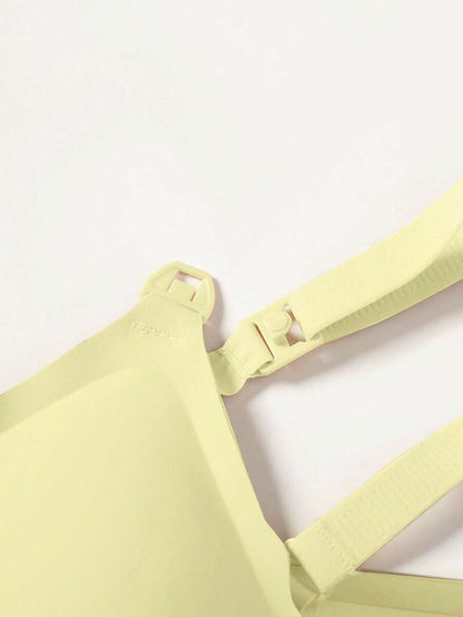 Maternity Jelly Style Lace Nursing Bra Women Solid Color Comfortable Lift Support Breastfeeding Underwear