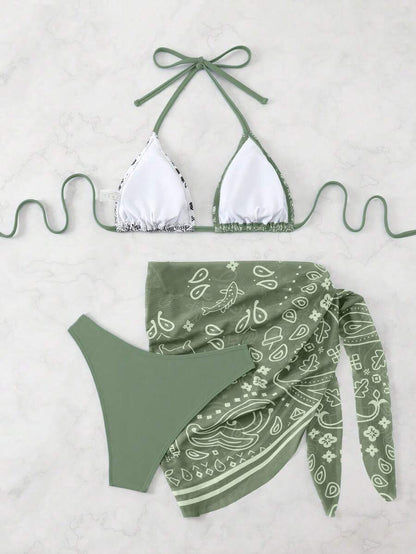 Swim Vcay Women Summer Beach Swimsuit