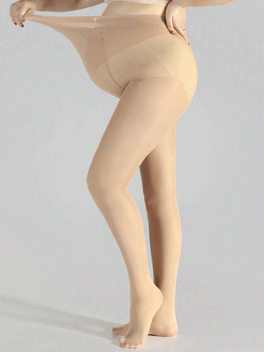 Maternity Leggings - High Elastic Skinny Thin Plus Size Stretch Pregnancy Tights, Fall Cozy