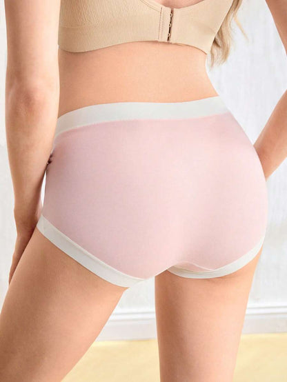 Maternity Underwear 2 Pack - High Waist Soft Hipster Briefs Over Bump Comfortable, Pregnancy