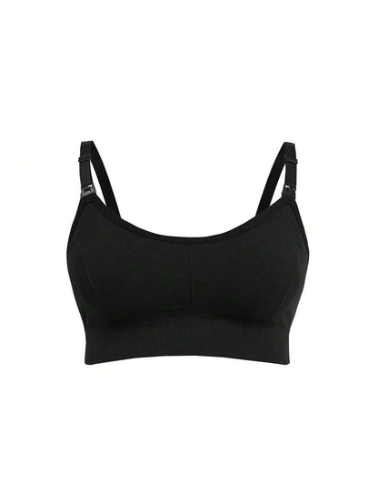 3-Pack Seamless Nursing Bra Set - High Rise Wireless Maternity Bras with Adjustable Straps and Medium Stretch