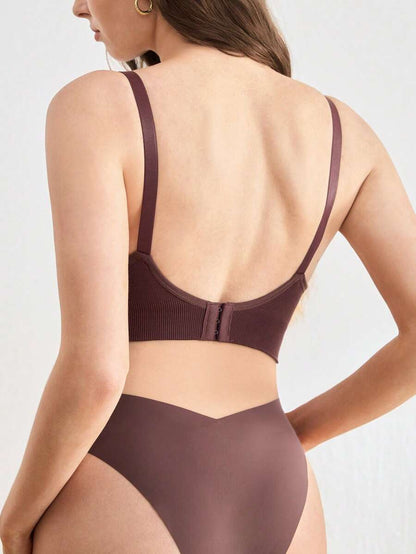 Maternity Seamless Nursing Bra Women Solid Color Comfortable Wireless Breastfeeding Support Bra
