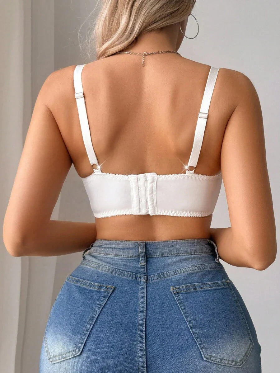 Maternity Wireless Lace Nursing Bra Women Standard Size Comfortable Breastfeeding Support Bra 1pc
