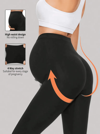 Maternity Underwear - Fashionable Sheer Soft Stretch Multicolor Elegant Panty, Third Trimester