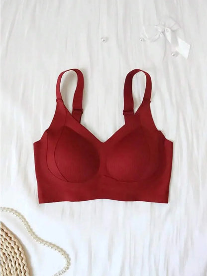 Maternity Nursing Sports Bra 3 Pack - Seamless Wireless Full Coverage Lift Support Ribbed