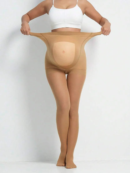 Maternity Leggings - High Elastic Skinny Thin Plus Size Stretch Pregnancy, Fall Soft Cozy Wear