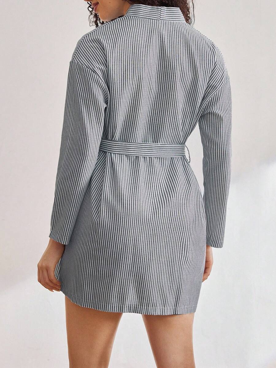 Maternity Nursing Robe - Fashionable Casual Short Summer Winter Wearable, Breastfeeding Loungewear