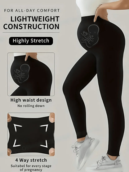 Maternity Underwear - Fashionable Sheer Soft Stretch Multicolor Elegant Panty, Third Trimester