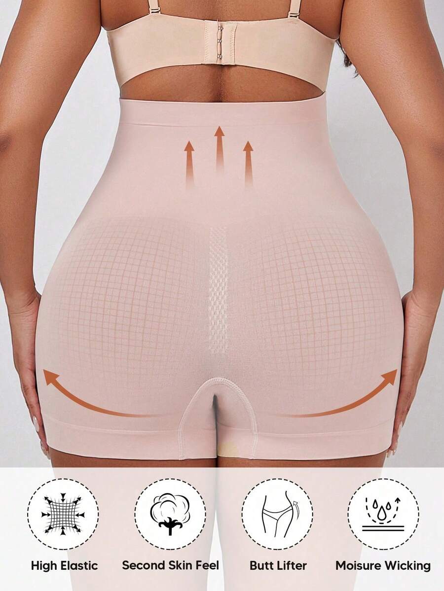 Women's High Waisted Maternity Belly Support Shorts With Expandable Belly Panel