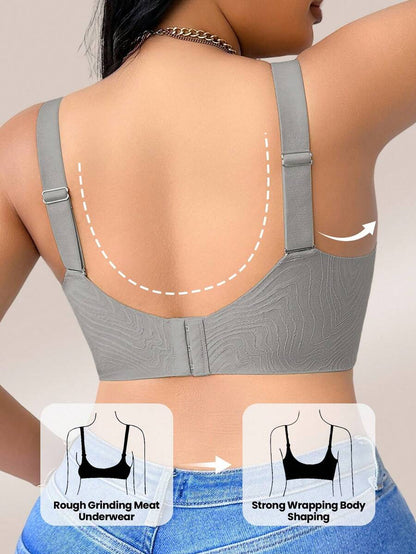 Women's Plus Size Seamless Wireless Bra - Comfortable Lifting Bralette