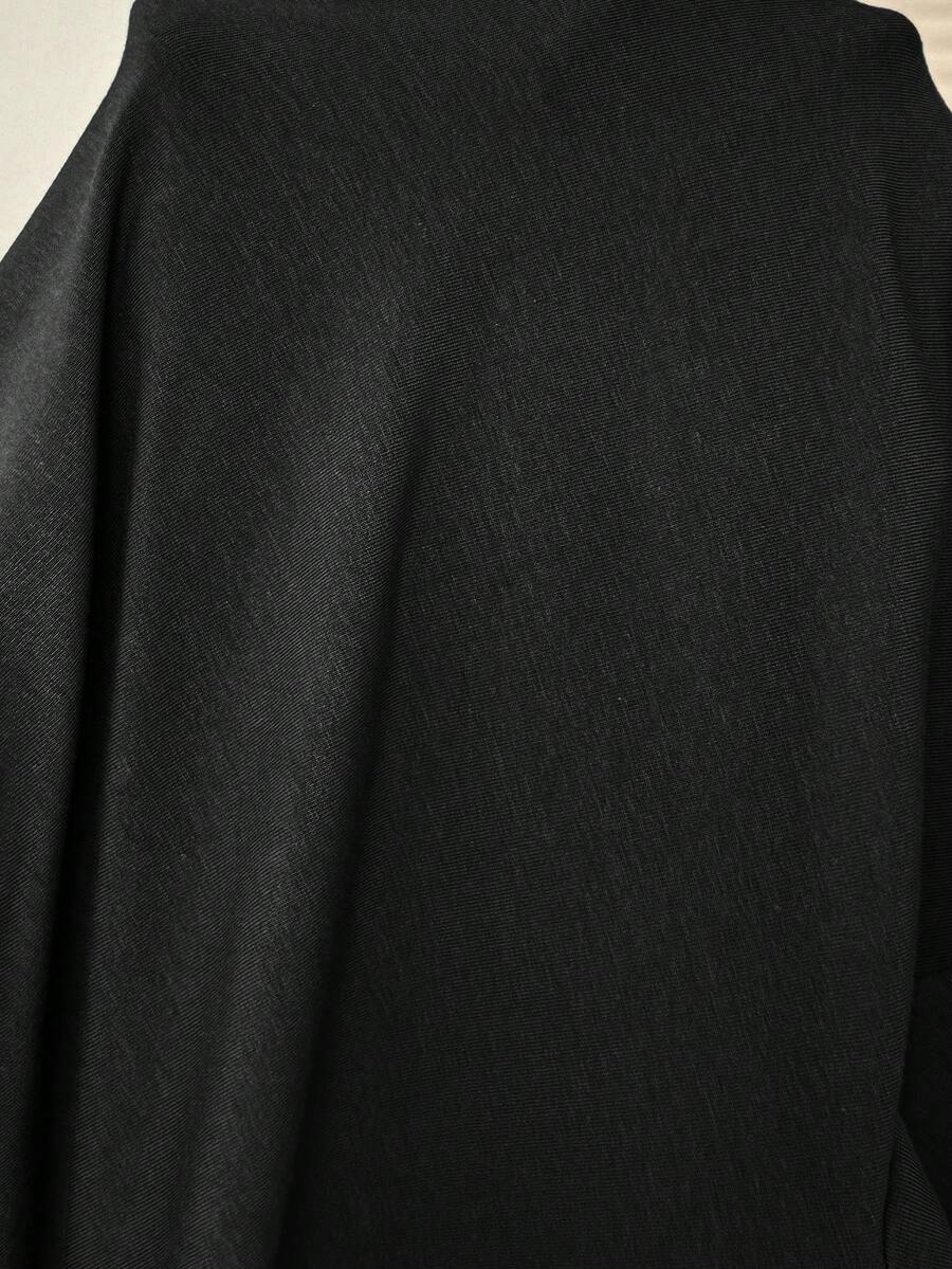Black Cotton Mama Letter Nursing Sweatshirt Loose Fit Round Neck Long Sleeve Breastfeeding Top for New Moms Casual Maternity Streetwear