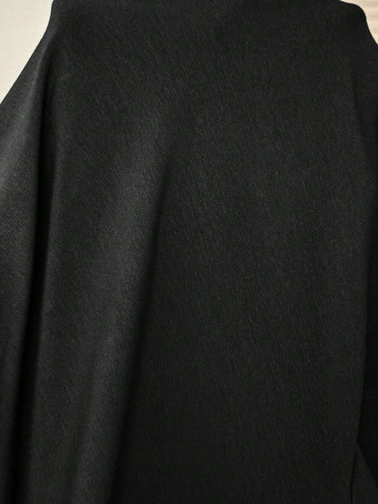 Black Cotton Mama Letter Nursing Sweatshirt Loose Fit Round Neck Long Sleeve Breastfeeding Top for New Moms Casual Maternity Streetwear