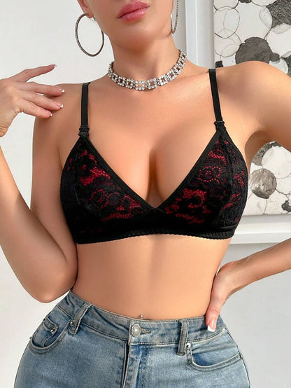 3PCS Maternity Floral Lace Nursing Bra Set Women Comfortable Breastfeeding Support Bra Set