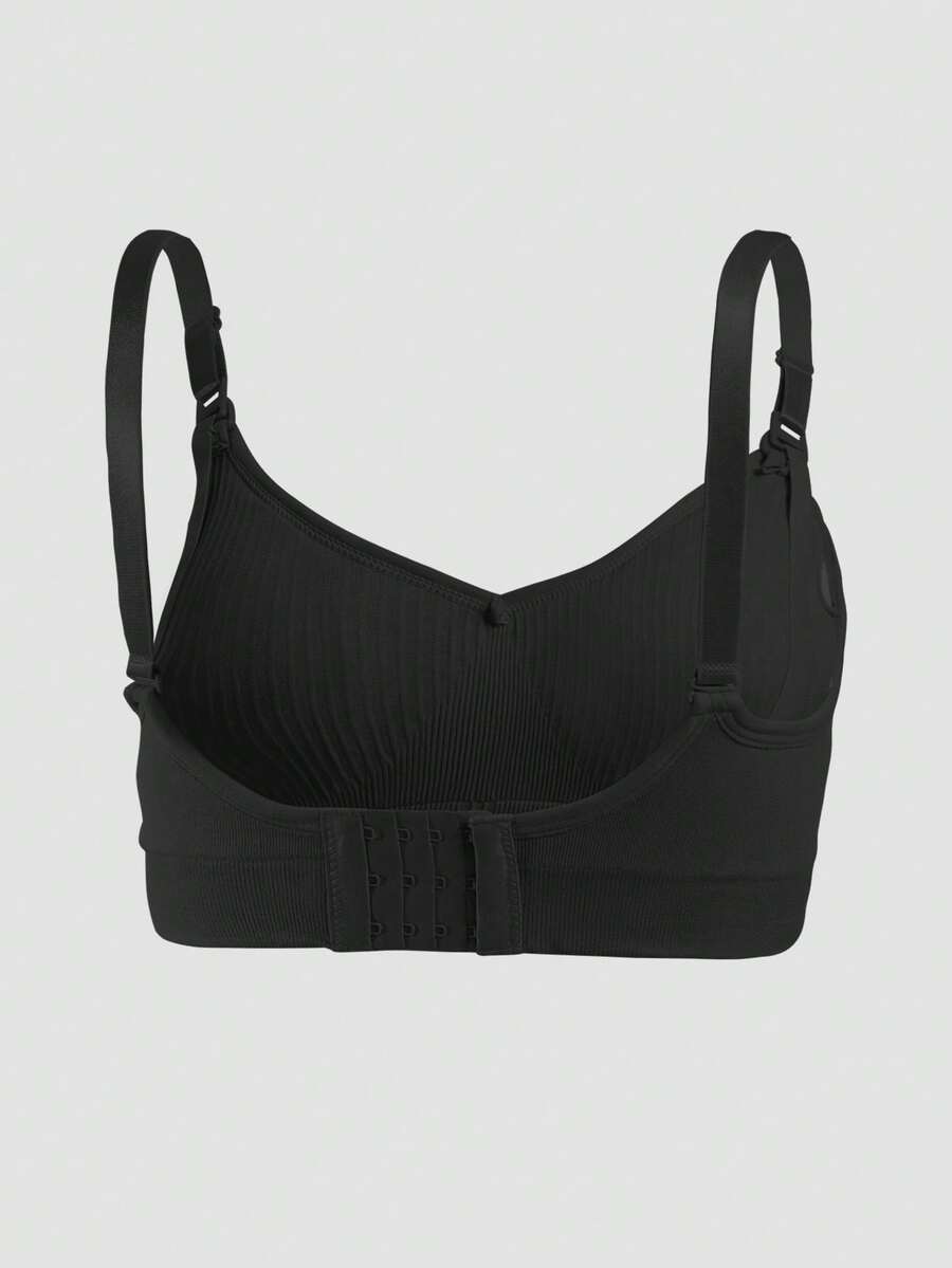 3PCS Maternity Nursing Bra Set Women Front Clip Closure Comfortable Breastfeeding Support Bras