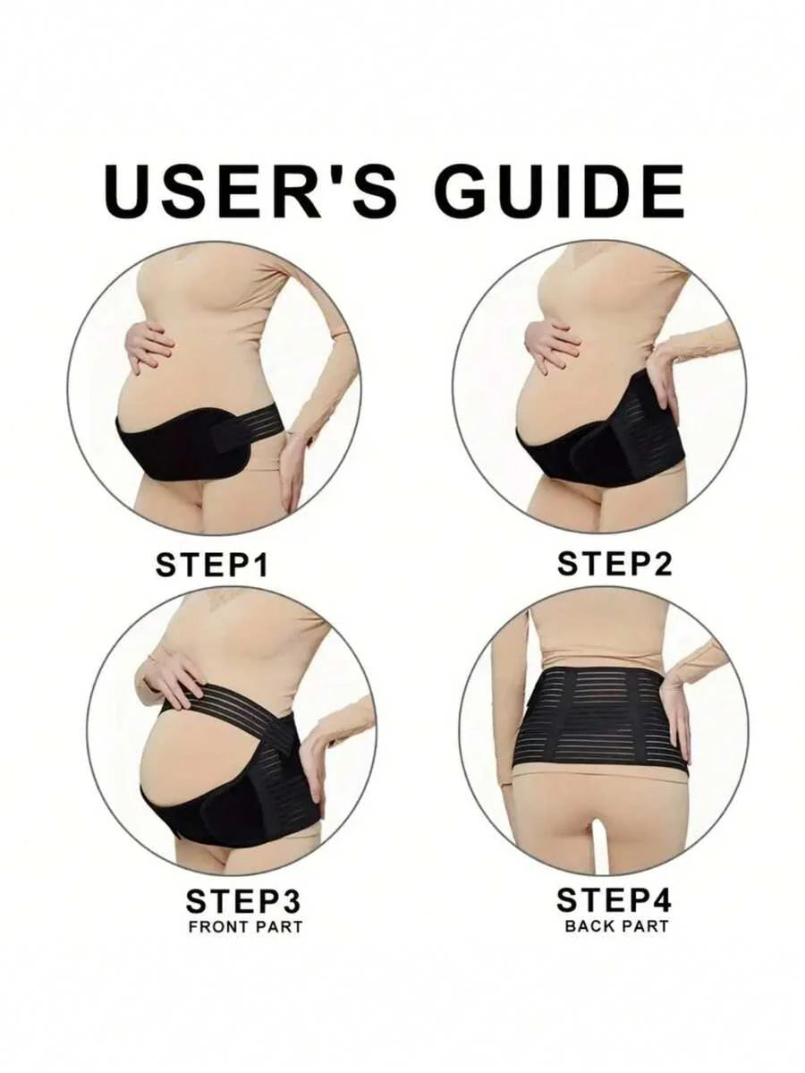 Maternity Belly Support Band – Breathable Pregnancy Belt with Soft Cushioning