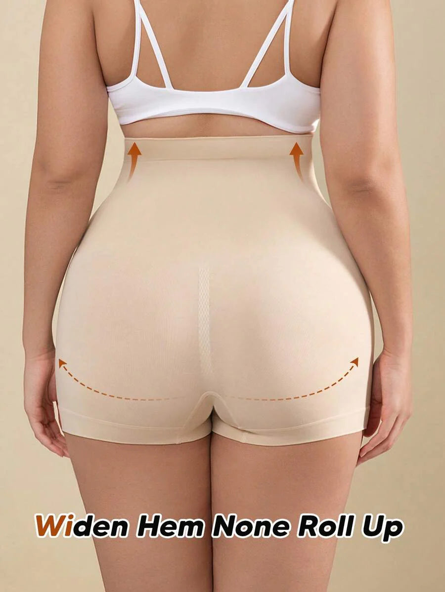 Maternity High Waist Shorts - Expandable Abdominal Support Panel