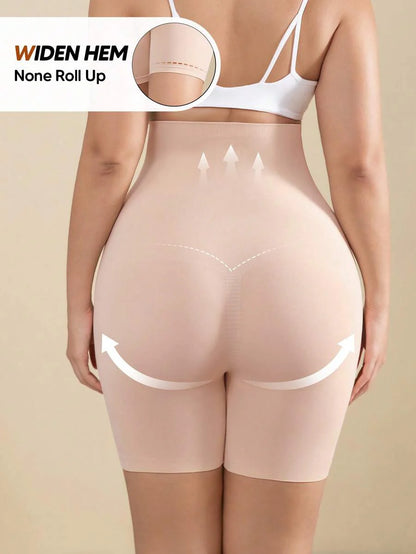 Solid Color Maternity Biker Shorts - High Waist Pregnancy Athletic Wear