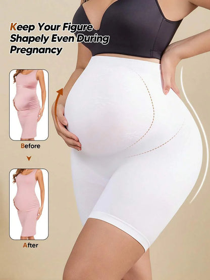 Pregnant Women's High Elasticity 5-Point Maternity Leggings - Everyday Wear