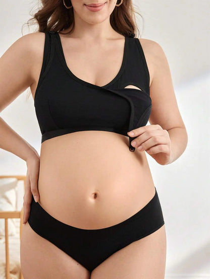 Plus Size Maternity & Nursing Bra - Comfortable Minimalist Bra