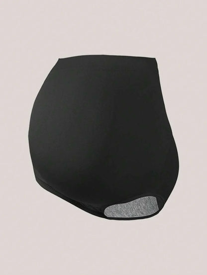 5pcs Maternity Underwear - High Waist Belly Support Shorts for Mid-Late Pregnancy