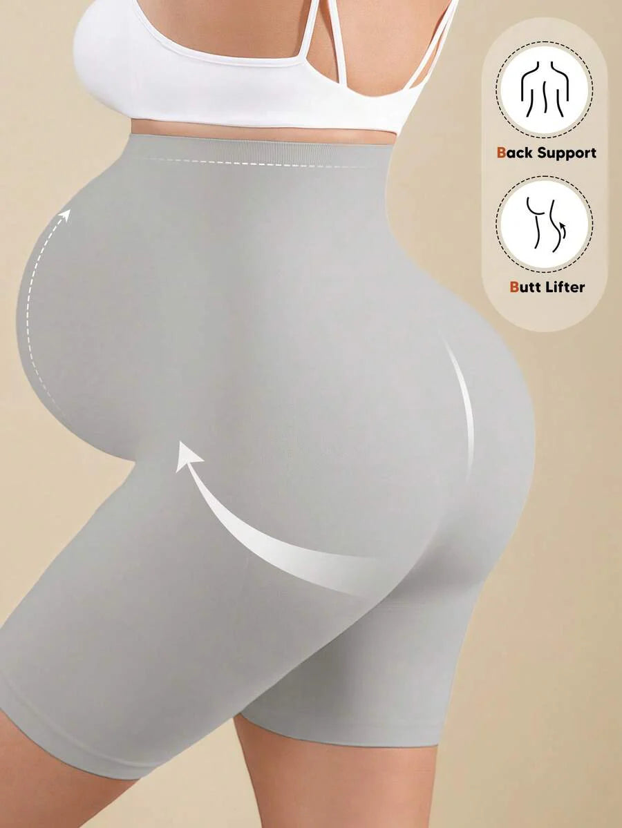 Maternity Soft Elastic Waist Shorts - Comfortable Belly Support