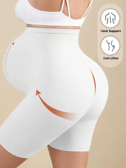 Maternity Soft Elastic Waist Shorts - Comfortable Belly Support