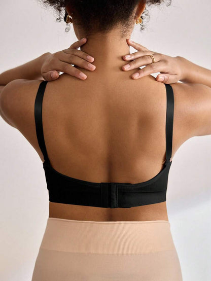 3PCS Maternity Nursing Bras Set Women Simple Solid Color Comfortable Breastfeeding Bra Set