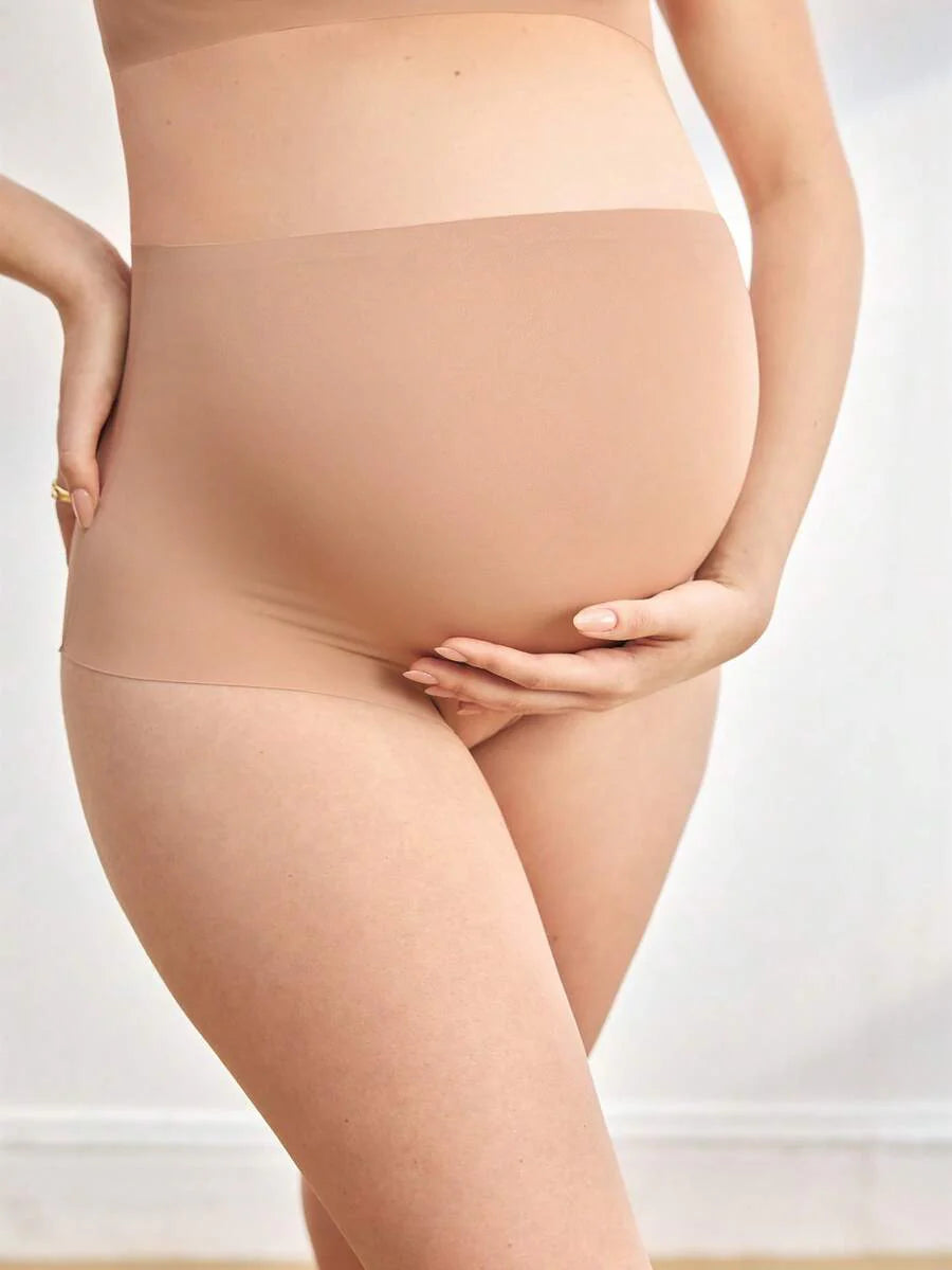 Maternity Underwear 3 Pack - High Waisted Soft Simple Fashion Casual Everyday, Pregnancy Briefs
