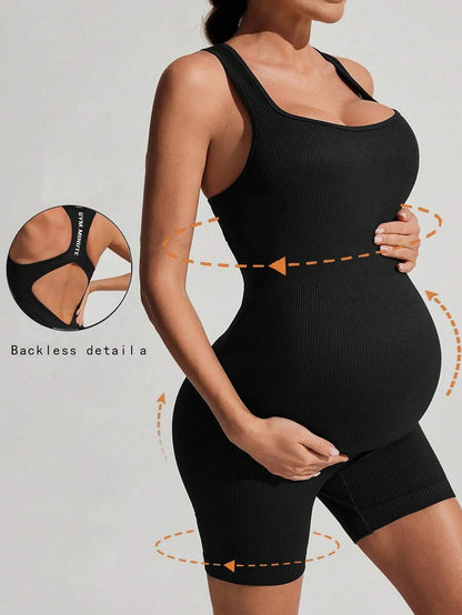 High Rise Maternity Leggings – Stretch Belly Support Shapewear