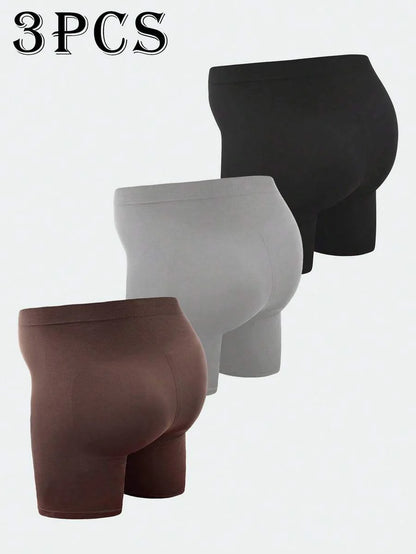 3PCS Seamless High Waist Maternity Panties Soft Stretch Comfortable Pregnancy Underwear for Mothers