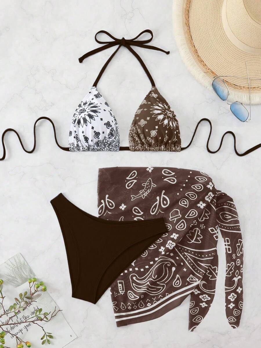Swim Vcay Women Summer Beach Swimsuit