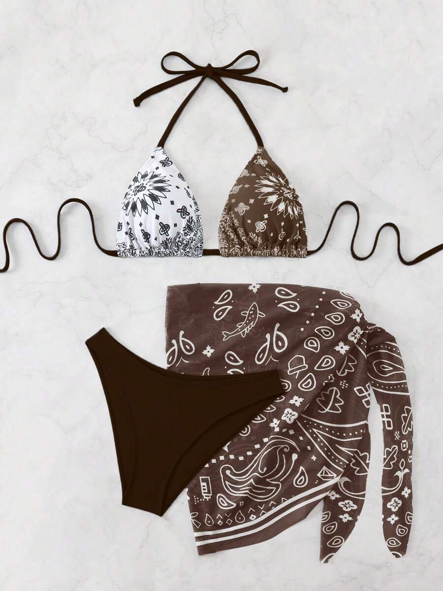 Swim Vcay Women Summer Beach Swimsuit
