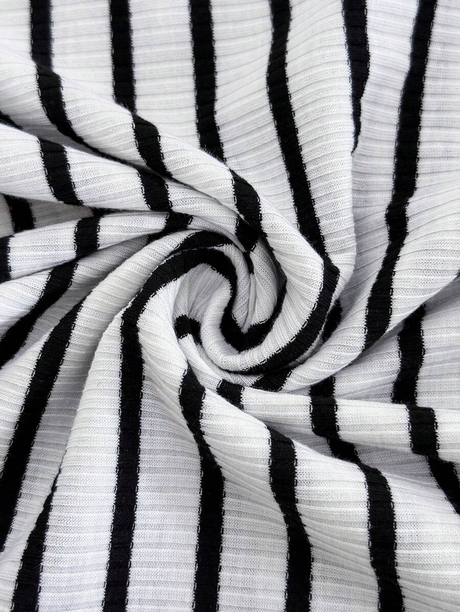 Maternity Clothes Maternity  Dress Summer Pregnant Clothes Black And White Maternity Dress, Sleeveless, Highly Elastic, Soft, Comfortable And Casual World Cup
