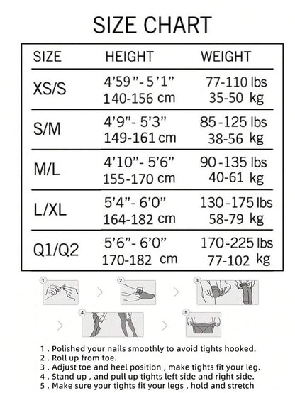Maternity Pantyhose 1-2 Pairs - Plus Size High Waist Breathable Transparent Belly, Autumn