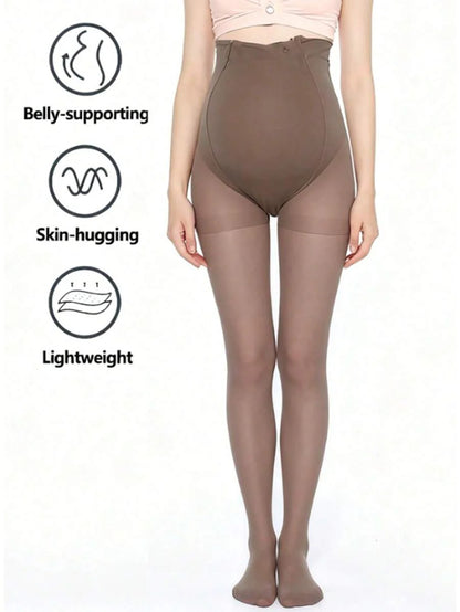 Maternity Pantyhose - Minimalist Lightweight Anti Snag Slip Resistant Skin Friendly, Daily Wear