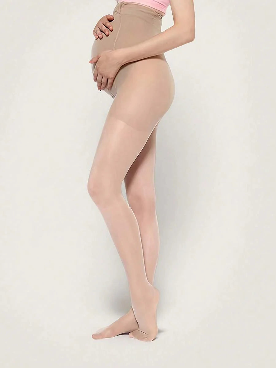 Maternity Pantyhose - Minimalist Lightweight Anti Snag Slip Resistant Skin Friendly, Daily Wear