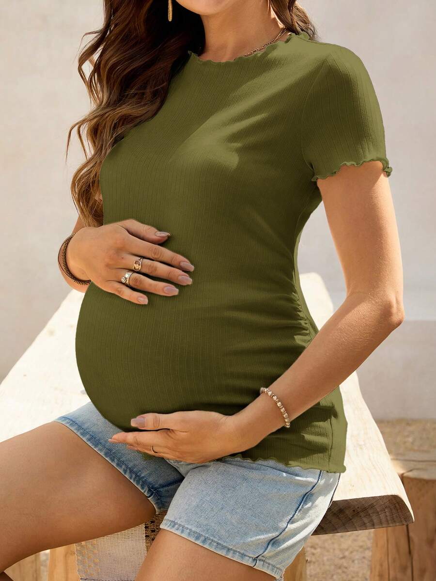 Maternity Vibrant Print Spaghetti Strap Backless Cami Dress Loose Boho Geometric Short Sundress for Beach Vacations and Summer Travel