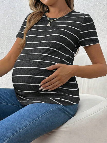 Vibrant Print Maternity Spaghetti Strap Mini Dress Boho Backless Camisole Sun Dress for Summer Beach Vacations and Travel