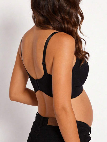 Pink Seamless Wire-Free Nursing Bra - Soft Comfort Fit