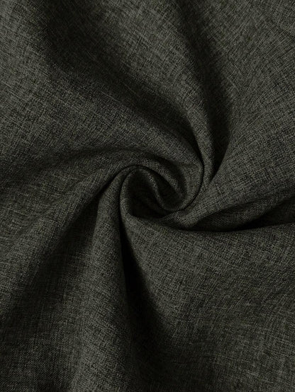 Maternity Tailored Office Pants - Adjustable Waist, Slant Pocket, Loose Fit, Khaki