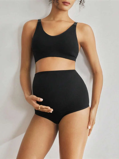 Maternity Panty - Solid Color Minimalist Comfortable High Quality Soft Breathable, Pregnancy